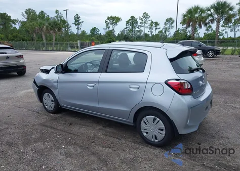 2024 Mitsubishi Mirage Es z USA, uszkodzony, nr VIN ML32AUHJ2RH036803